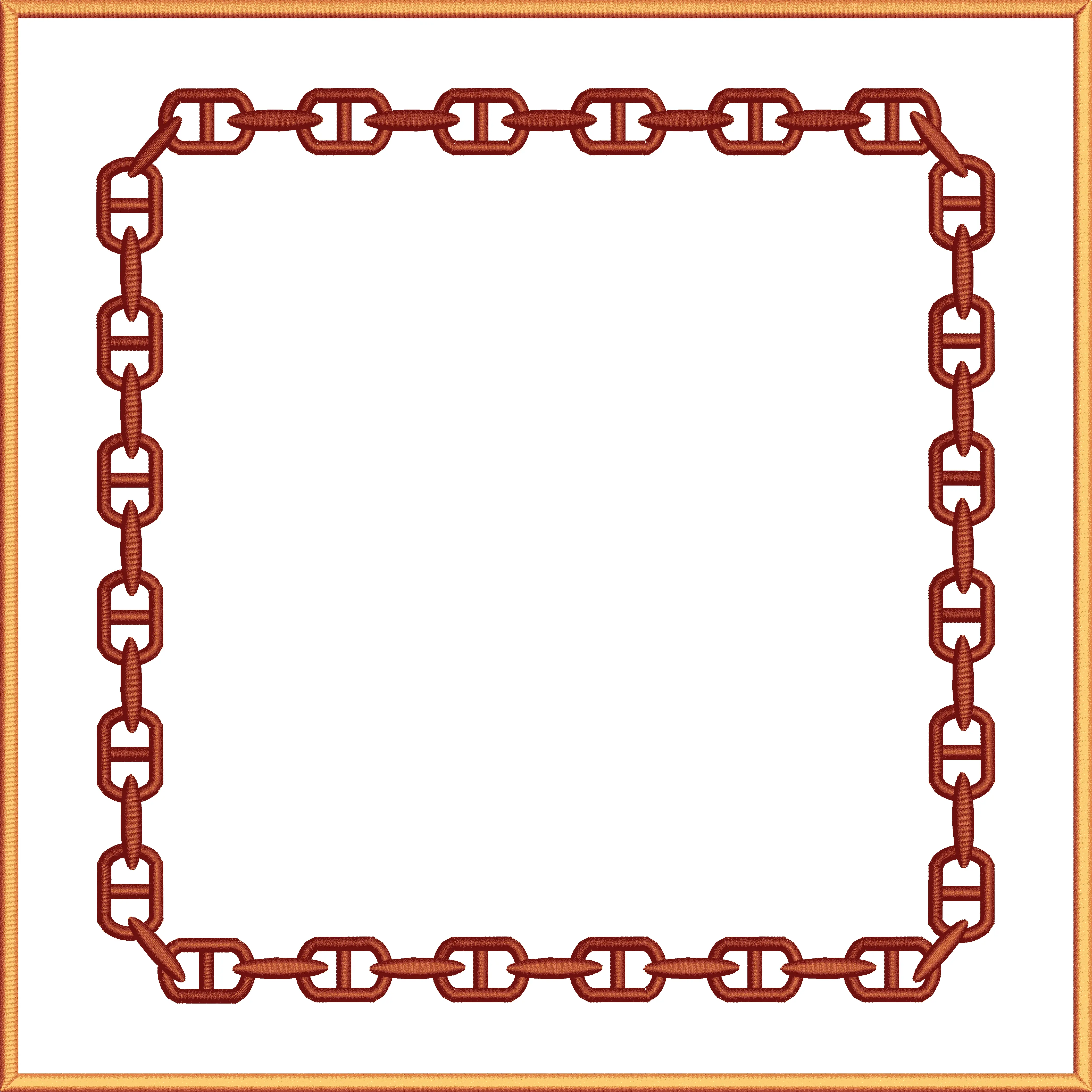 Frame 30f chain thick square